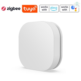 Tuya ZigBee Intelligent Scene Switch Wireless Automation Scenario Dimming Lights Controller Mobilephone APP Control Compatible with Alexa Google Home for Voice Control