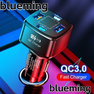 Blueming2 ที่ชาร์จ USB QC3.0 4 พอร์ต อเนกประสงค์ สําหรับรถยนต์