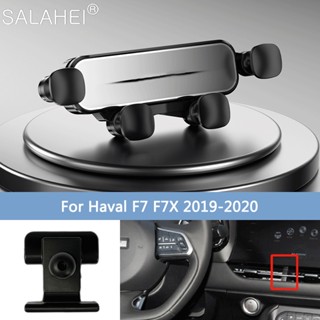 ที่วางโทรศัพท์มือถือในรถยนต์แรงโน้มถ่วง สําหรับ Haval F7 F7X 2019-2020 ขาตั้งช่องระบายอากาศอัตโนมัติ GPS นําทาง อุปกรณ์ยึดภายใน