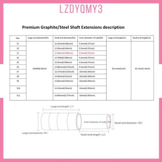 [Lzdyqmy3] เพลาต่อขยายไม้กอล์ฟ แบบเปลี่ยน สําหรับไม้กอล์ฟเหล็ก 10 ชิ้น