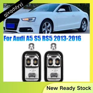 ชุดควบคุมแหล่งกําเนิดแสง DRL Daytime Running 2 ชิ้น 1305715178 สําหรับ Audi A5 S5 RS5 2013-2016