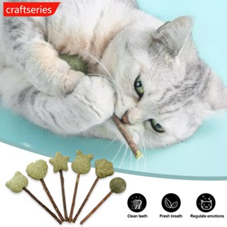 Craftseries ของเล่นอมยิ้ม รูปมิ้นท์น่ารัก สําหรับสัตว์เลี้ยง แมว J4L6