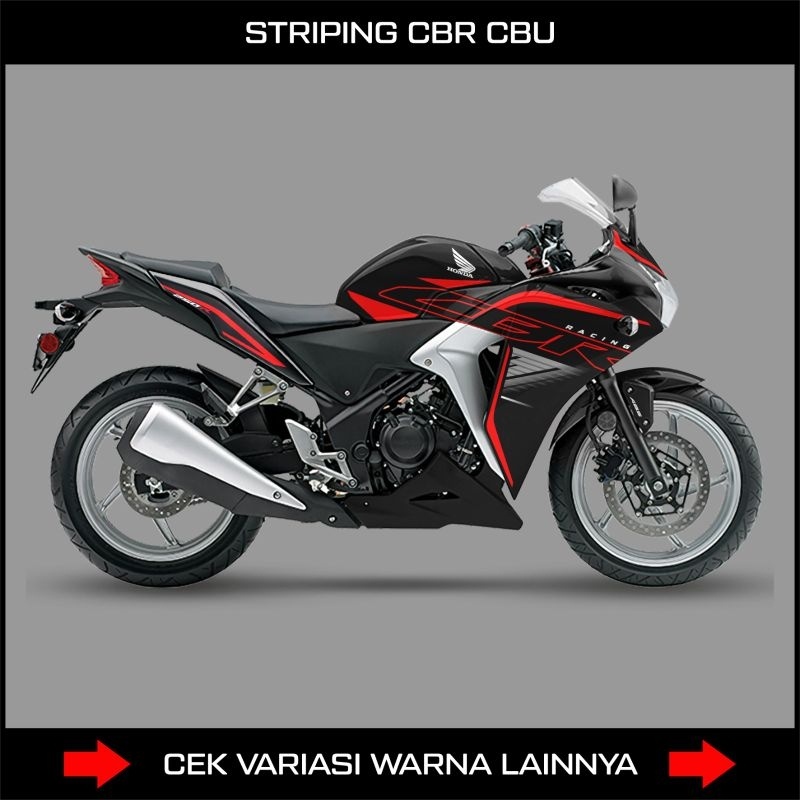 Striping Honda Cbr 250rr Cbu Graphic Racing / Decal Motorcycle Cbr 250 RR Cbu / สติ๊กเกอร์ SemiFull 