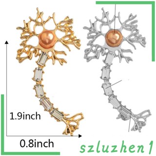 [Szluzhen1] เข็มกลัดทิชชู่ รูปพยาบาล สร้างสรรค์ สีทอง อุปกรณ์เสริม สําหรับพยาบาล