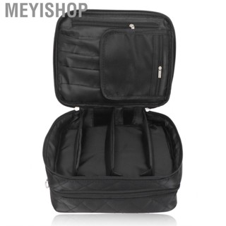 Meyishop Cosmetic Bag Nylon Large  Double Layer For Women