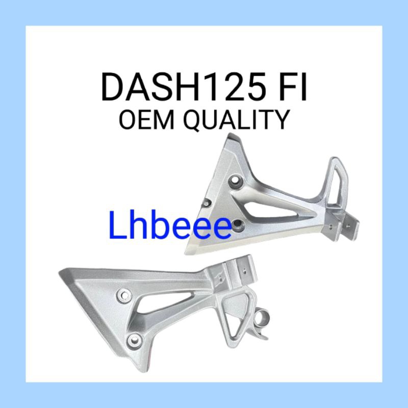 DASH125 FI /DASH 125 FI DASH NEW V2 FOOTREST BRACKET SET