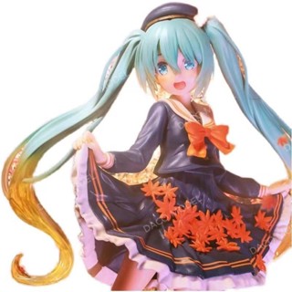 โมเดลฟิกเกอร์ อนิเมะ Hatsune Miku Maple Leaf Four Seasons สองมิติ ของเล่นสําหรับเด็ก