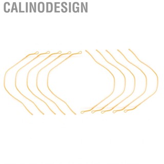 Calinodesign 10 Pcs Leader Loop Connectors 20LB Fly Fishing Connection Coil