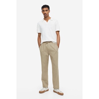 H&amp;M  Man Regular Fit Linen-blend trousers 1064346_6