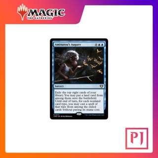 [MTG] Aminatous Augury [CMM] [BLUE] [RARE] [NORMAL] [ENG] (การ์ดเมจิค / Magic the Gathering)