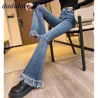 DaDulove💕 New American Ins High Street Retro Micro-flare Jeans Niche High Waist Wide Leg Pants plus Size Trousers