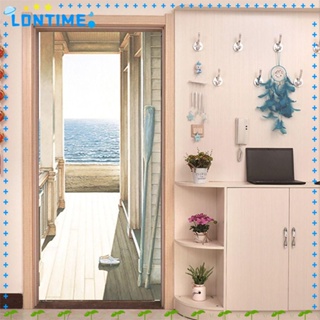 Lontime สติกเกอร์วอลเปเปอร์ กันน้ํา ลอกออกได้ สําหรับติดตกแต่งผนัง ประตู บันได ห้องนอน