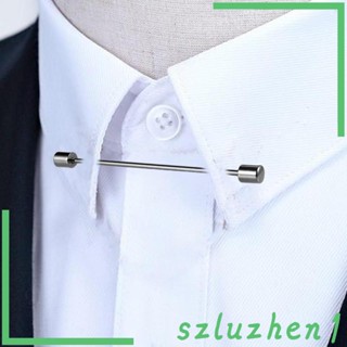 [Szluzhen1] คลิปเข็มกลัด สําหรับติดคอปกเสื้อสูท สไตล์นักธุรกิจ สําหรับผู้ชาย