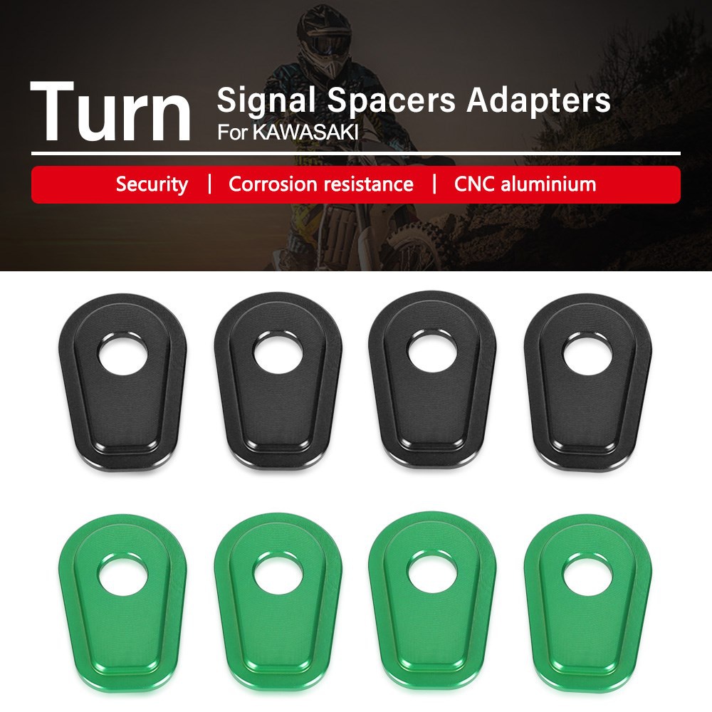 ไฟเลี้ยวรถจักรยานยนต์ตัวบ่งชี้อะแดปเตอร์ Spacers สําหรับ KAWASAKI Vulcan 650 S 650S Vulcan650 S 2018 2019 2020 2021