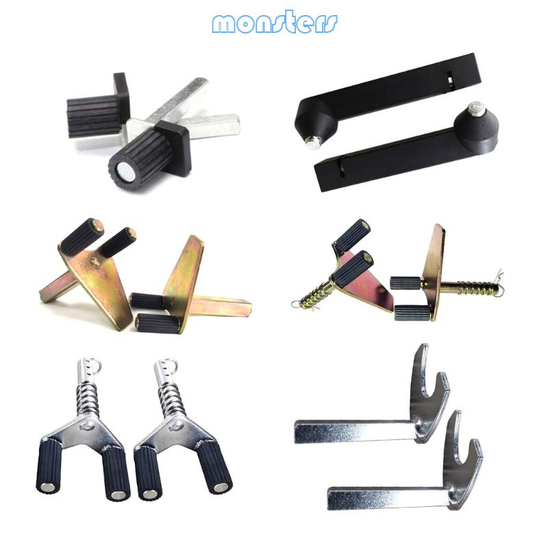 Mon Paddock ขาตั้งกระสวยตะขออะแดปเตอร์ 1 คู่ด้านหลัง Paddock Stand Motorbike Motorcycles อุปกรณ์เสริม