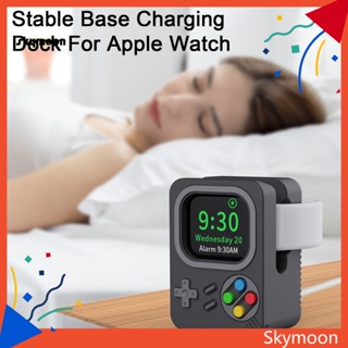 Skym* แท่นชาร์จซิลิโคน สไตล์เรโทร สําหรับ Apple Watch