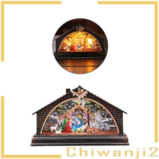 [Chiwanji2] โคมไฟกลางคืน หลากสี 16 ซม. X 4 ซม. X 9.5 ซม. สําหรับตกแต่งเทศกาลคริสต์มาส ห้องนั่งเล่น