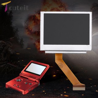 Tcuteit อุปกรณ์เสริมหน้าจอ LCD ติดตั้งง่าย แบบเปลี่ยน สําหรับ GBA SP Host