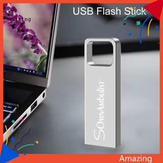 [AM] Somnambulist แฟลชไดรฟ์ USB 20 64 128 256 512GB 1TB 2TB ความเร็วสูง กันน้ํา สําหรับแล็ปท็อป