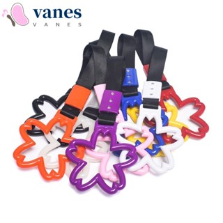 Vanes1 แหวนพลาสติก สีเงิน และสีดํา ทนทาน หลายสี สําหรับแขวนตกแต่งรถยนต์