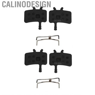 Calinodesign 2 Pairs Copper and Semimetal Bike Disc Brake Pads Stainless Steel Spring Pad For BB7 for