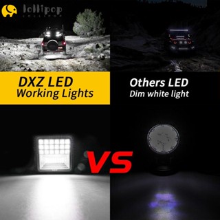 Lollipo1 ไฟสัญญาณเตือน LED DC 12V กันน้ํา แบบเปลี่ยน สําหรับรถยนต์ รถบรรทุก