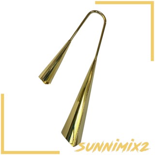 [Sunnimix2] เครื่องดนตรีกระดิ่งโลหะ รูปวัว ทนทาน สําหรับผู้ใหญ่ และเด็ก