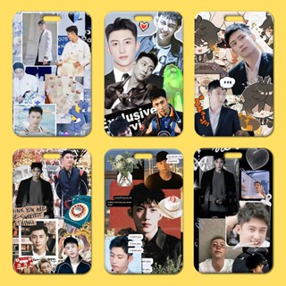 [ซื้อ 2 แถม 1] Huang Jingyu กระเป๋าใส่บัตรอาหาร บัตรรถบัส แบบแข็ง สําหรับนักเรียน