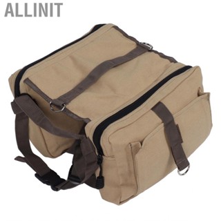 Allinit Dog Backpack Harness Capacious Travel Hound For Medium And