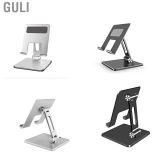 Guli Tablet Stand Multi Angle Adjustment Folding Stable Aluminum Alloy Tablets Holder for Home Office Travelling