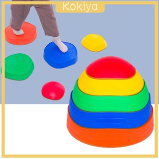 [Kokiya] ของเล่นหินแม่น้ํา ถอดออกได้ หลากสี สําหรับฝึกประสาทสัมผัส