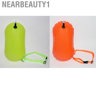 Nearbeauty1 Swim Buoy High Visible Bubble Safety Tow Float with Waist Belt for Boating Kayaking Fishing Rafting Snorkeling