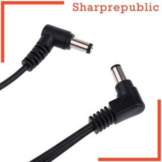 [Sharprepublic] สายเคเบิลพาวเวอร์ซัพพลาย 3 ทาง สําหรับเอฟเฟคกีตาร์ไฟฟ้า 9V DC 1A 2A