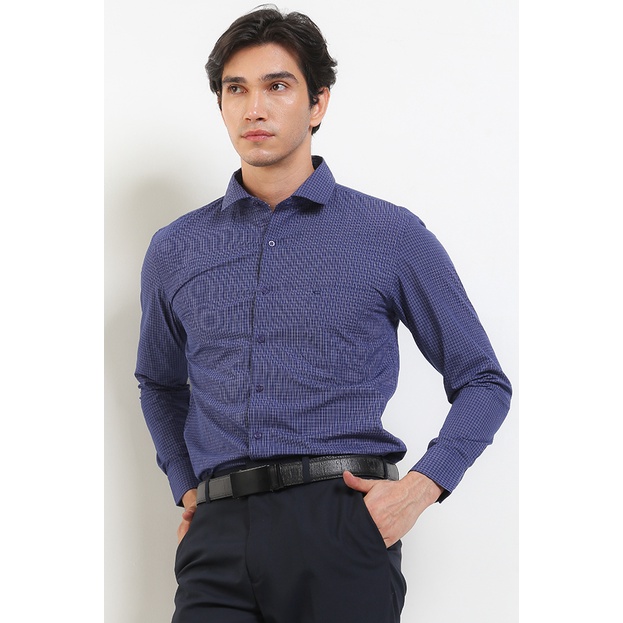 KEMEJA Cardinal เสื้อเชิ้ตทรงสลิมผู้ชาย F6182J02E