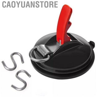 Caoyuanstore Vacuum Suction Cup Anchor With Securing Hooks Heavy Duty Car Strap FAD