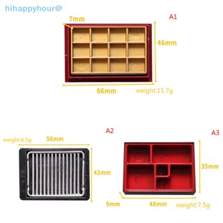 Hihappyhour จานอบขนมจิ๋ว สําหรับตกแต่งบ้านตุ๊กตา 1:12