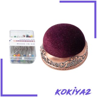 [Kokiya2] หมอนรองเข็มเย็บผ้า พร้อมหมุด สําหรับงานฝีมือ