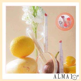 Alma ลิปออยล์ ใส หัวแปรงใหญ่ ไม่เหนียวเหนอะหนะ กลิ่นหอม ลิปทินท์