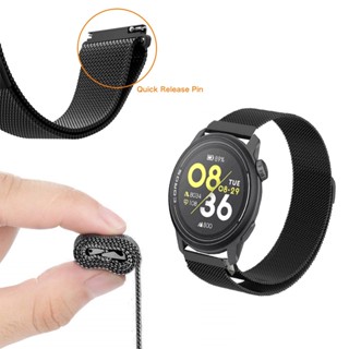 สายนาฬิกาข้อมือ โลหะสเตนเลส แม่เหล็ก แบบเปลี่ยน สําหรับ Coros Pace 3 smart watch Coros Pace3