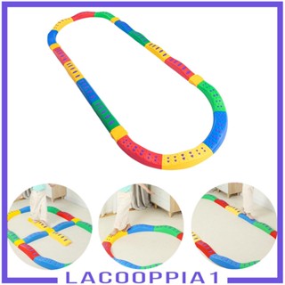 [Lacooppia1] บล็อคตัวต่อ สีรุ้ง กันลื่น หลายทาง ของเล่นเสริมการเรียนรู้ สําหรับเด็กก่อนวัยเรียน