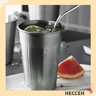 Hecceh แก้วเบียร์ กาแฟ ชา สเตนเลส 304 แบบพกพา 350 500 มล.