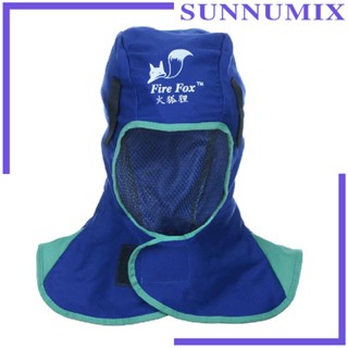 [Sunnimix] หมวกผ้าใบ ป้องกันเปลวไฟ 37 ซม. สีน้ําเงินเข้ม