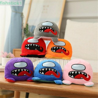 Fishstick1 ของเล่นตุ๊กตา Among Us Kawaii สองด้าน ของขวัญวันเกิด