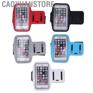 Caoyuanstore Running Phone Holder Armband Case Elastic Reusable Neoprene   Shock for Bike Riding