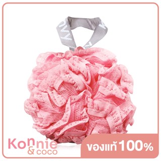 Konvy Super Soft Lace Bath Ball #Pink คอนวี่ ใยขัดผิวกายสำหรับอาบน้ำ สีชมพู.