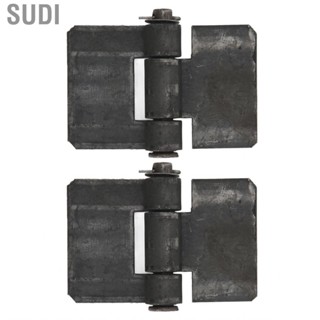 Sudi 2 Pcs Door Butt Welded Hinge 106 X 75 5mm Bearing Weld On Hinges for Trailer Car Accessories