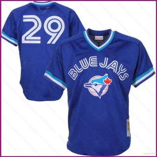 เสื้อยืดกีฬาเบสบอล ลาย NP2 MLB Toronto Blue Jays Joe Carter Jersey พลัสไซซ์ PN2