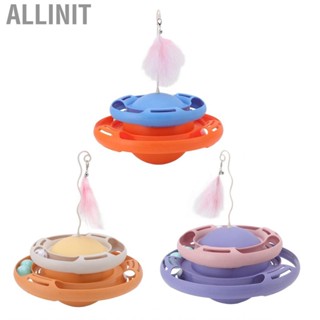 Allinit Roller Tracks Ball Multifunctional Sturdy Turntable Toys for Kitten