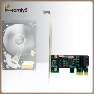 [Homyl5] อะแดปเตอร์การ์ดขยาย PCIe 2 พอร์ต 3.0 2 พอร์ต 6Gbps