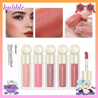 Bubble บลัชออน เนื้อแมตต์กํามะหยี่ แบบนิ่ม ให้ความชุ่มชื้น ระบายอากาศ สําหรับแก้ม และริมฝีปาก